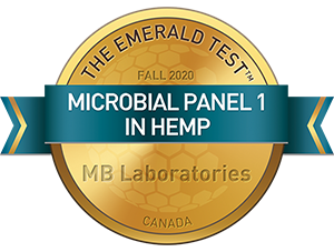 Emerald Scientific Medal - Microbial Panel 1 in Hemp