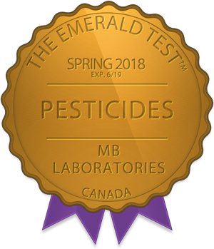 Emerald Scientific Medal - Pesticides