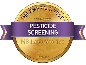 Emerald Scientific Medal - Pesticide Screening