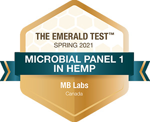 Emerald Scientific Medal - Microbial Panel 1 in Hemp